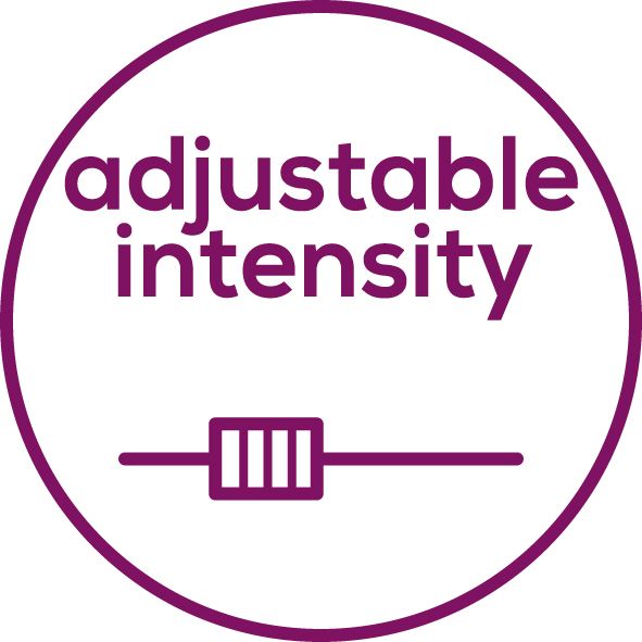 Adjustable intensity