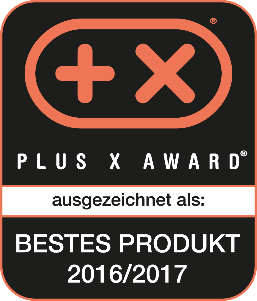 Plus X Award 2016 Bestes Produkt